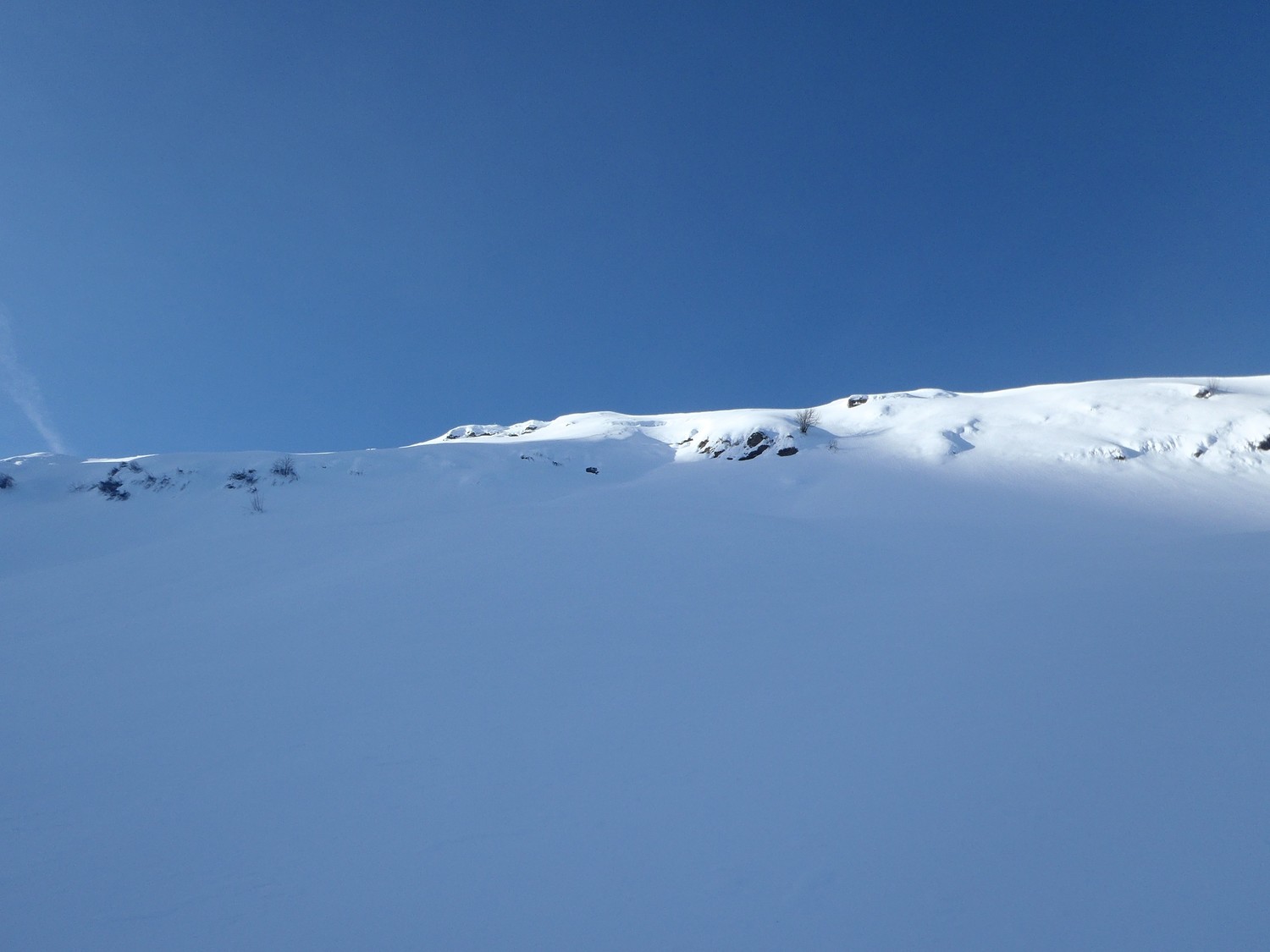 sous le sommet le plus dure reste à faire