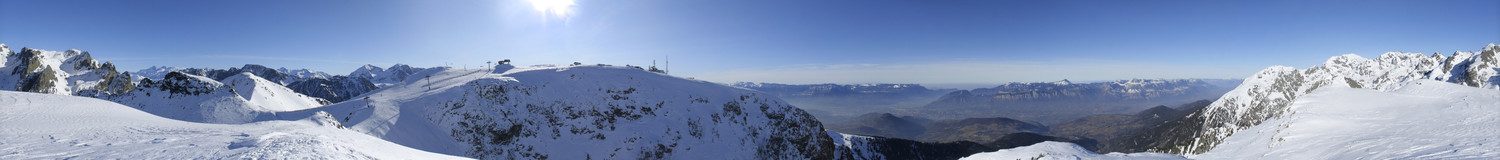 Panorama du sommet de Casse-Rousse