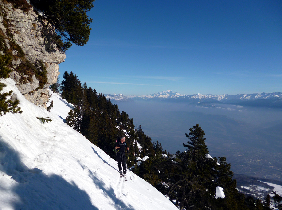 Combe montant au col de Belles Ombres
