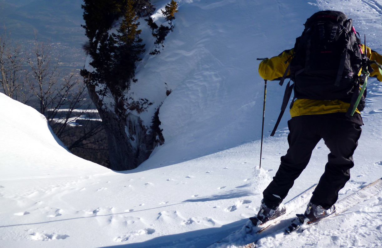 Belles Ombres, entrée du couloir E.