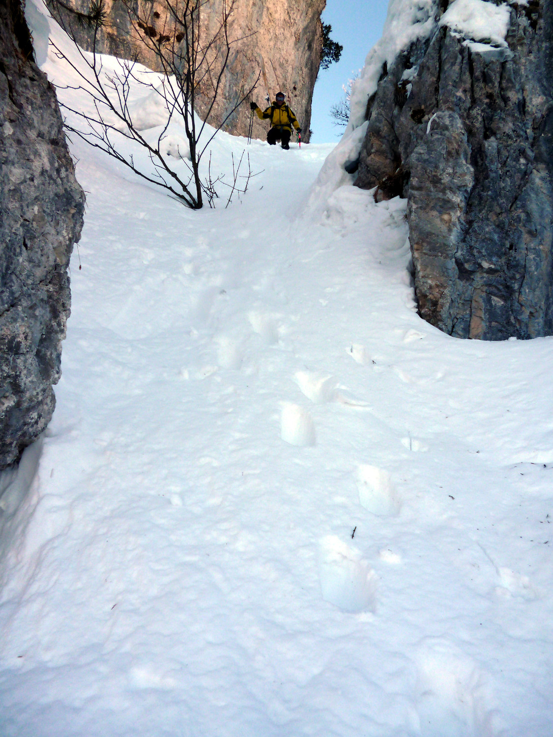 Belles Ombres, 2eme étroiture du couloir E.