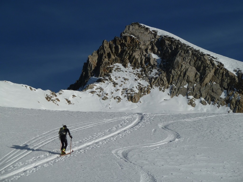 Verso il deposito sci