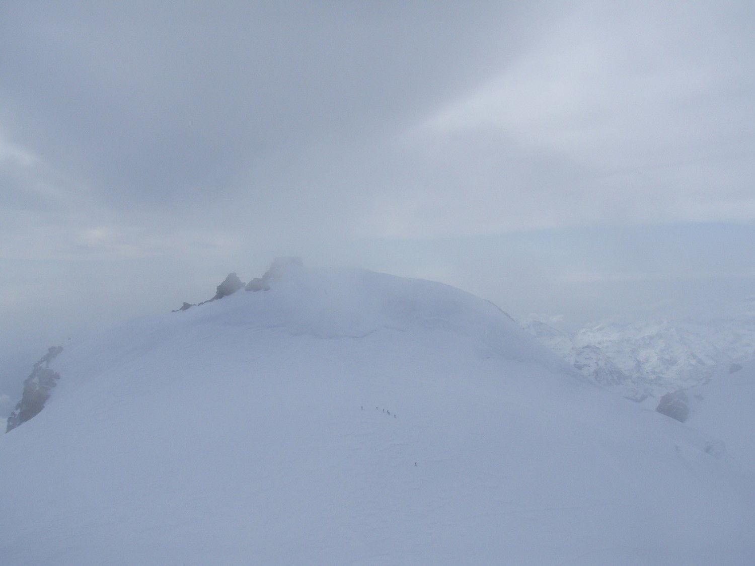 au sommet vue le signalkuppe