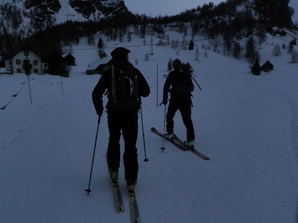 partenza alpe devero