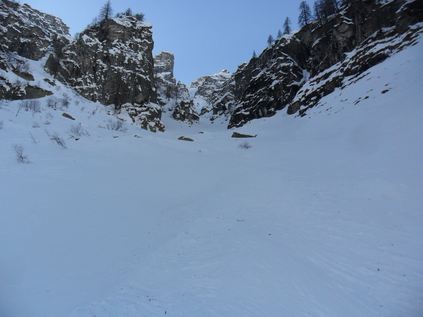 ...entrando nel canalone...super ambient...