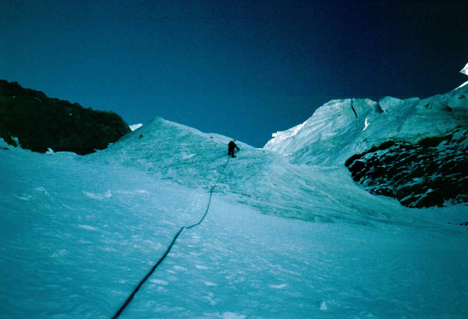 steepest part