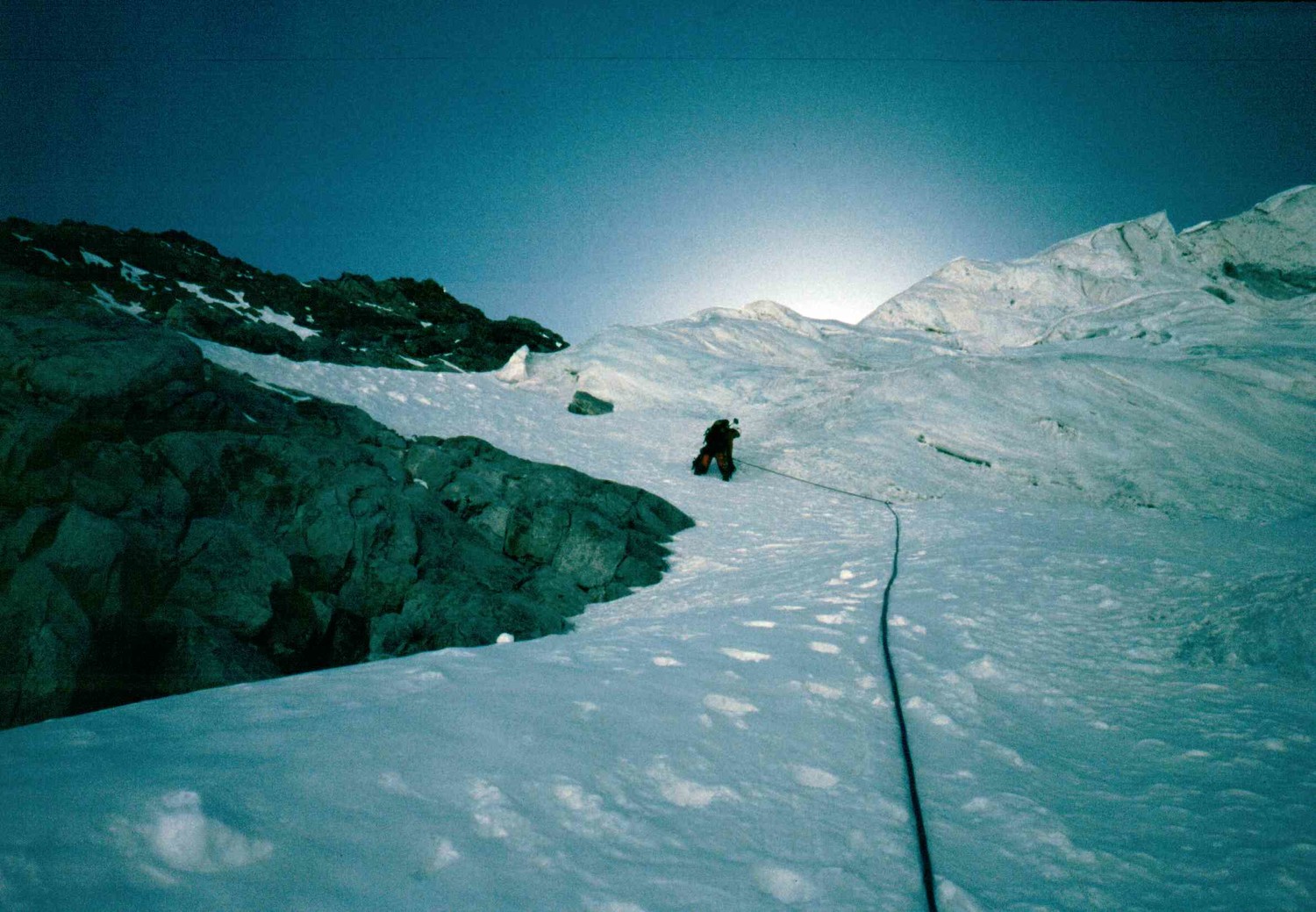 base of the route