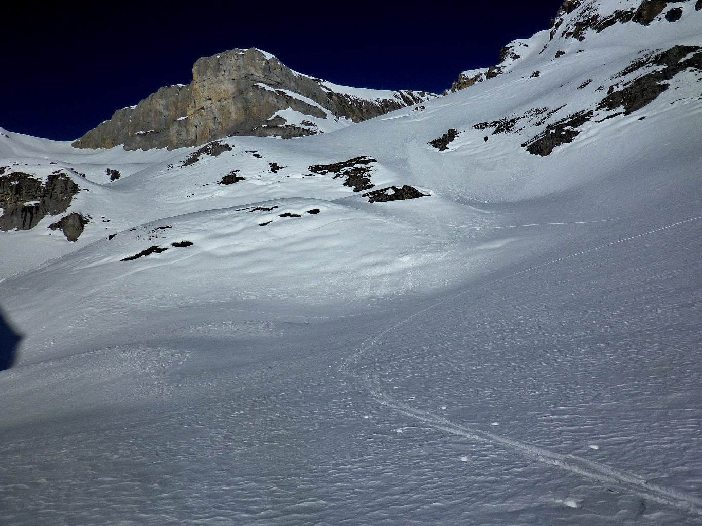 Montée après la sortie du verrou
