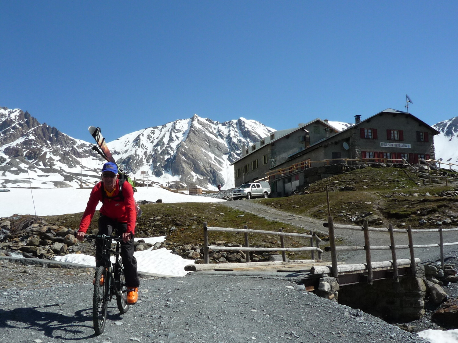 refuge en VTT