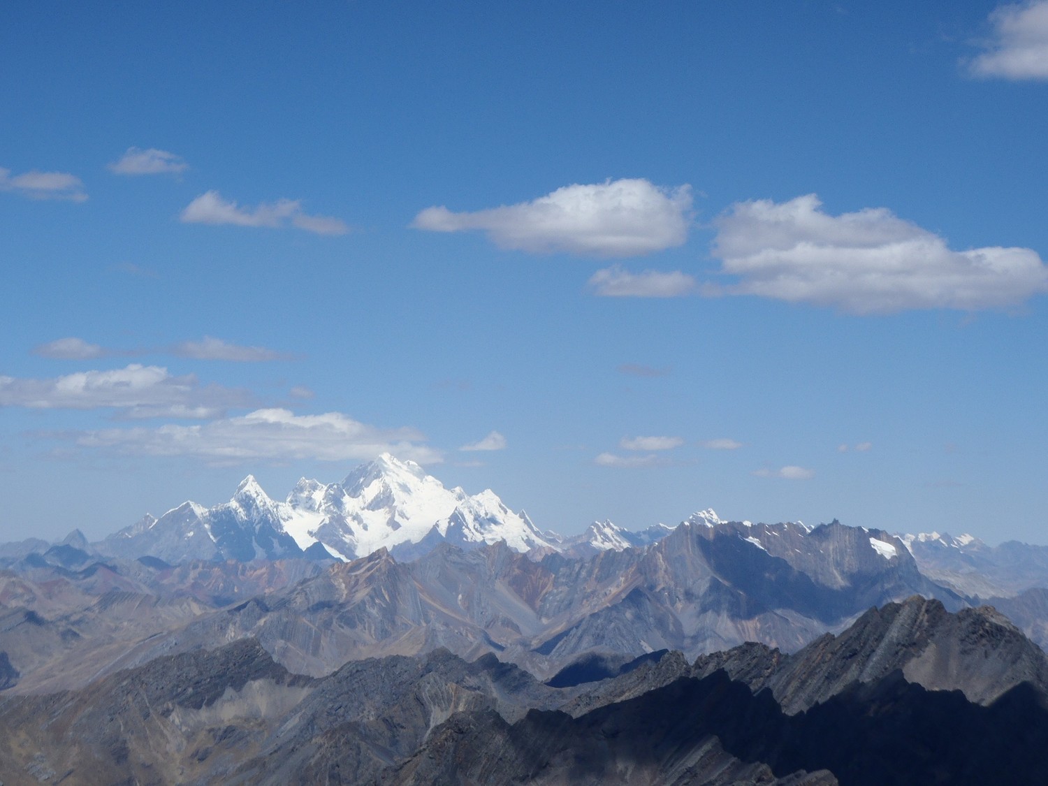 au sommet cordillera huayhuash