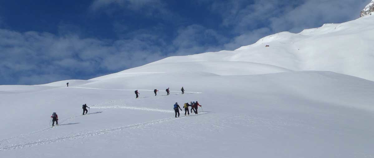 in salita