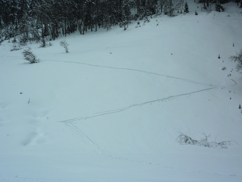 Ceci n'est pas une trace de descente