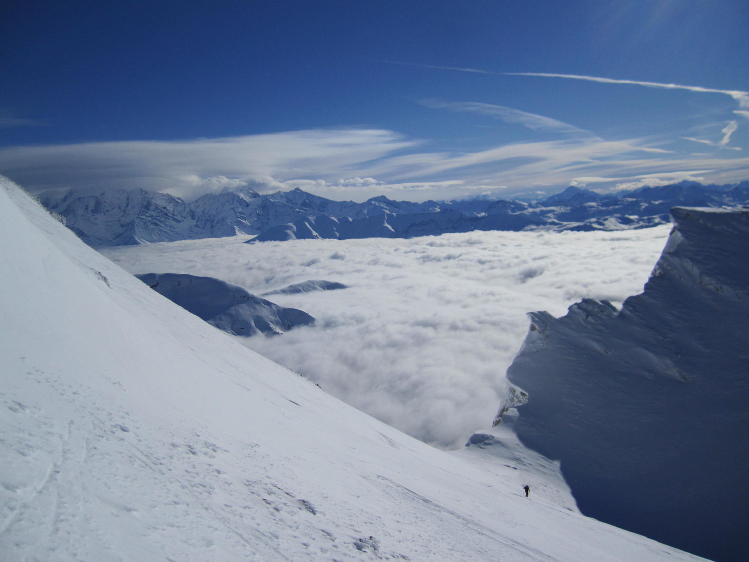 gros bonnet sur le Mt Blanc