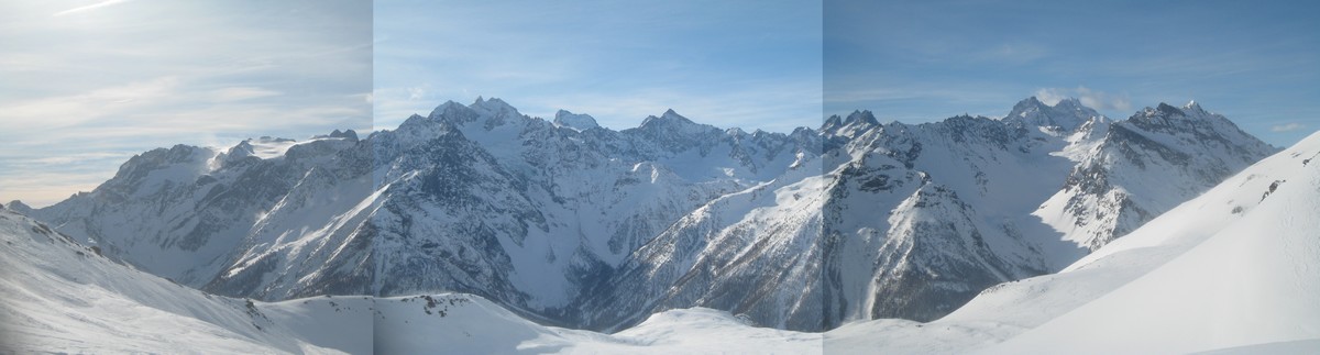 panorama du col du Raisin