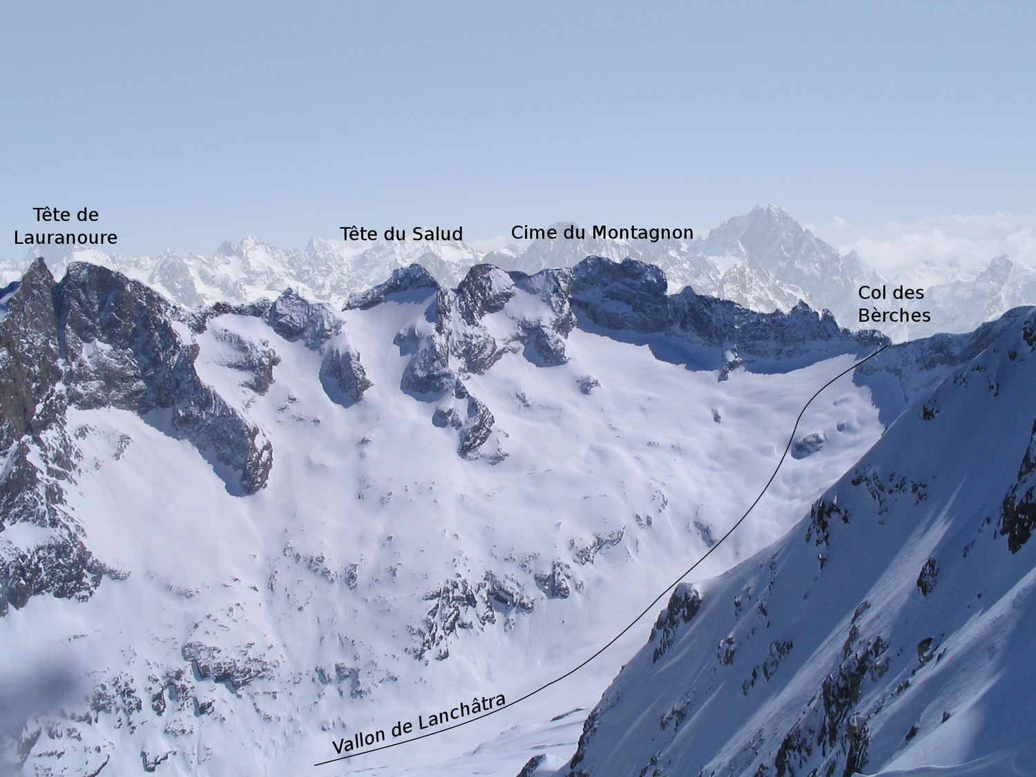 Col des Berches par le Vallon de Lanchâtra