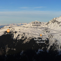 Grands Moulins, Face S et SW depuis Val Pelouse