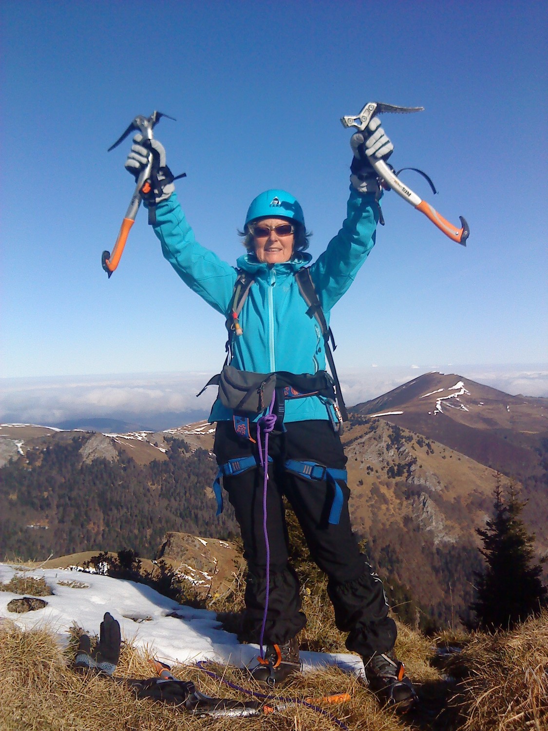 A la sortie du couloir