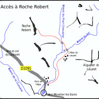 Accès à Roche Robert
