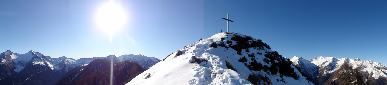 panorama sotto la cima del Pizzo Berro