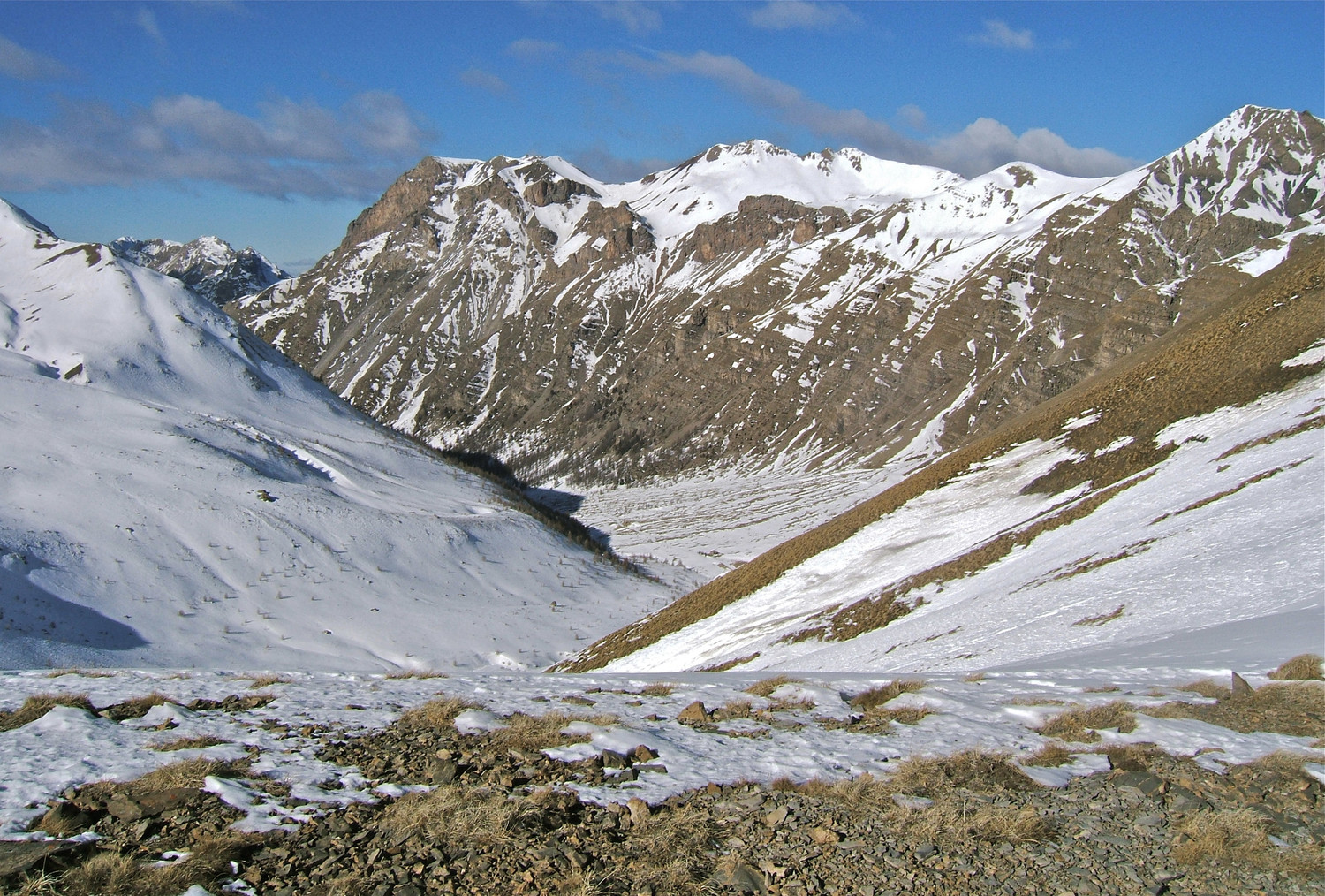 Col de l'Escuzier vers Bayasse
