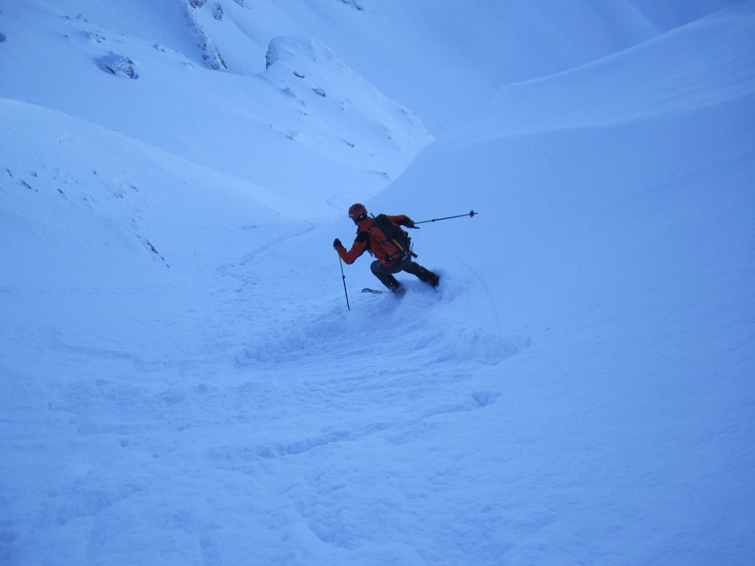 La descente