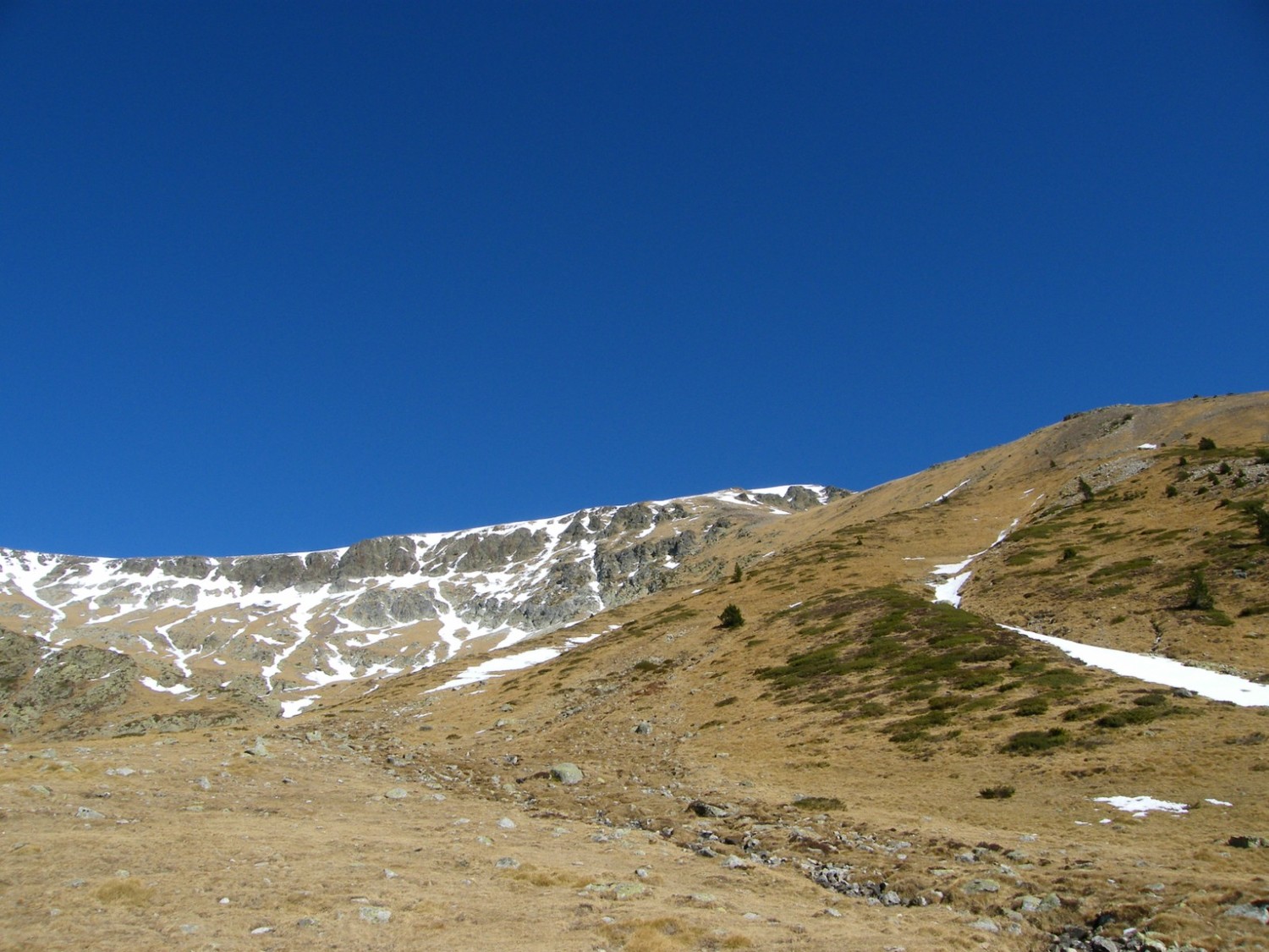L'arête SW du Pic de Barrosa