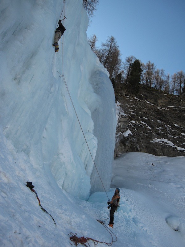Moulinette sur la cascade de Razis