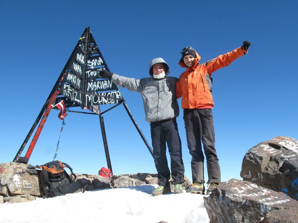 Sommet du Toubkal (4167 m) !