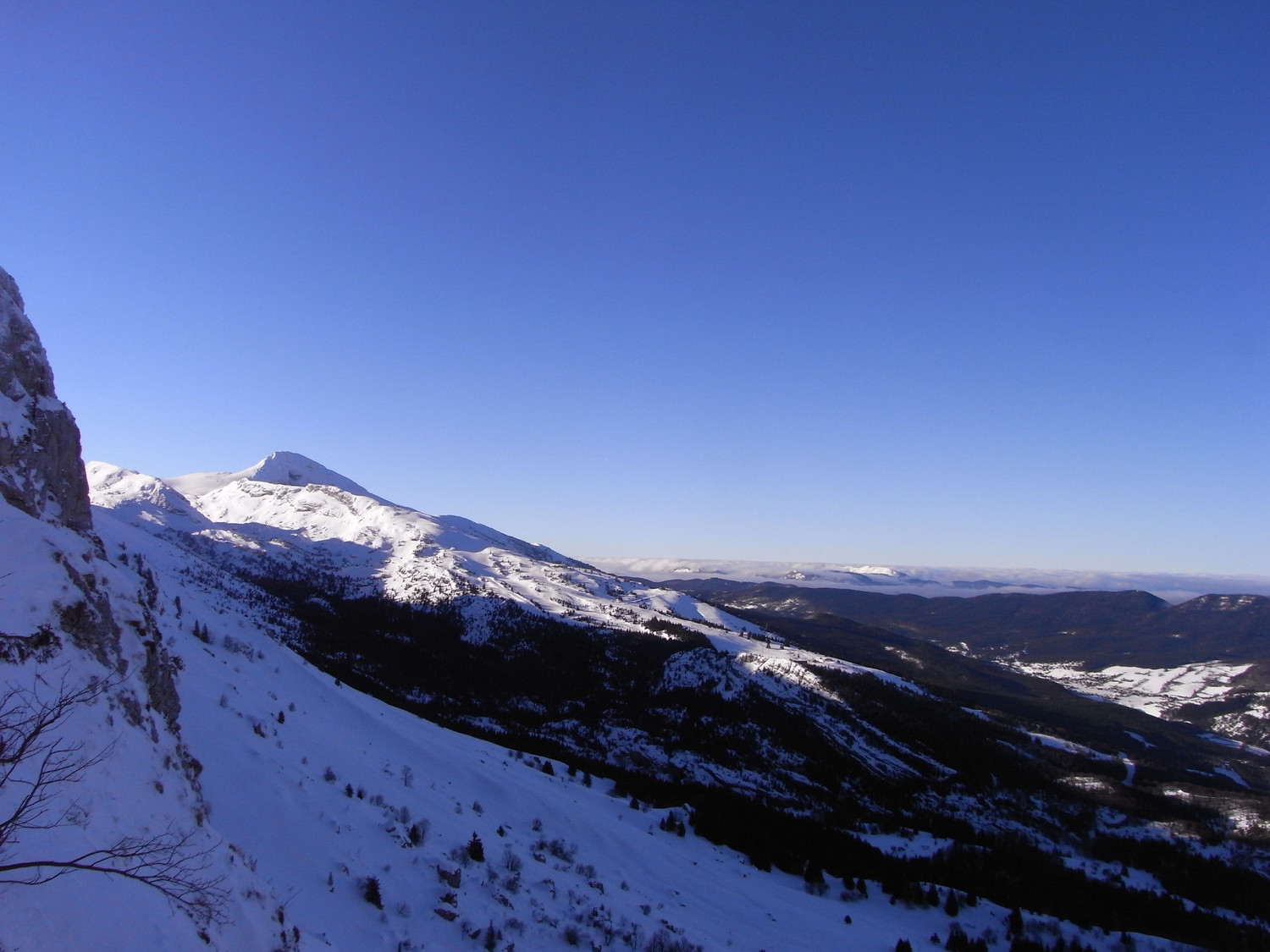 Depuis le Col Vert