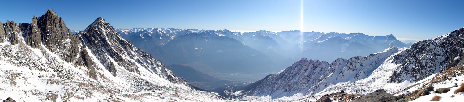 Panorama dal promotorio