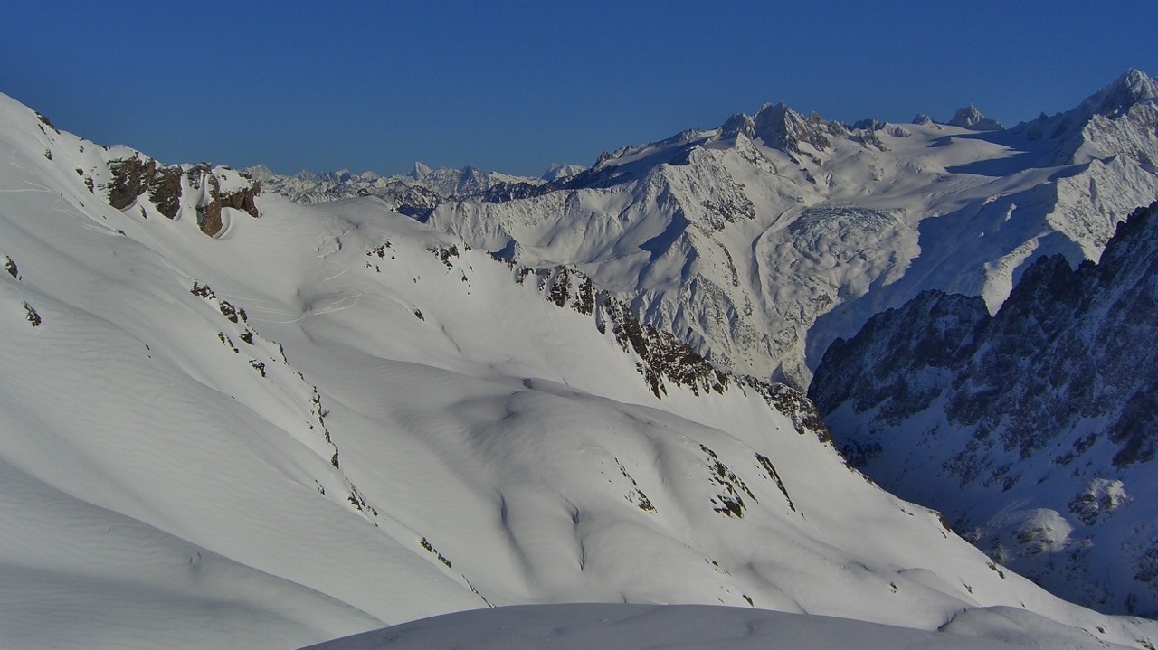 Traversée vers les Tours du Buet