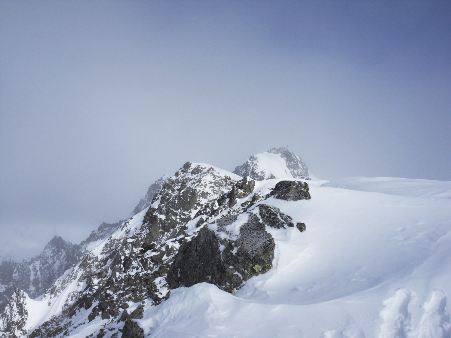 La cima dalla quota 2955