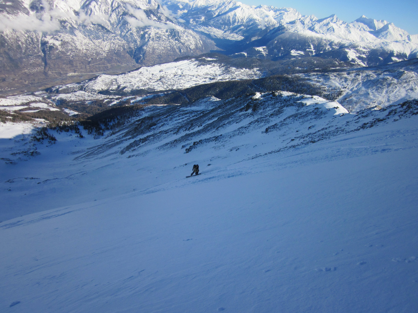 Descente du Signalhorn