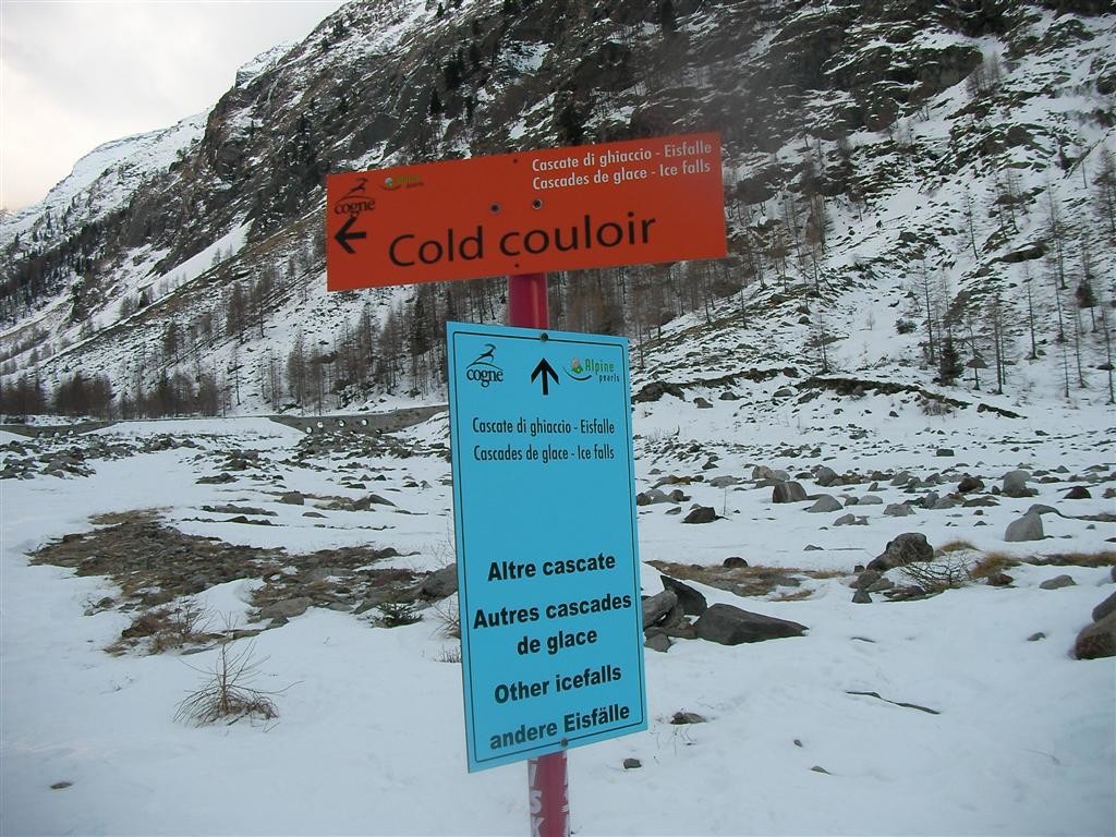 Cold Couloir, c'est par là !, Cogne