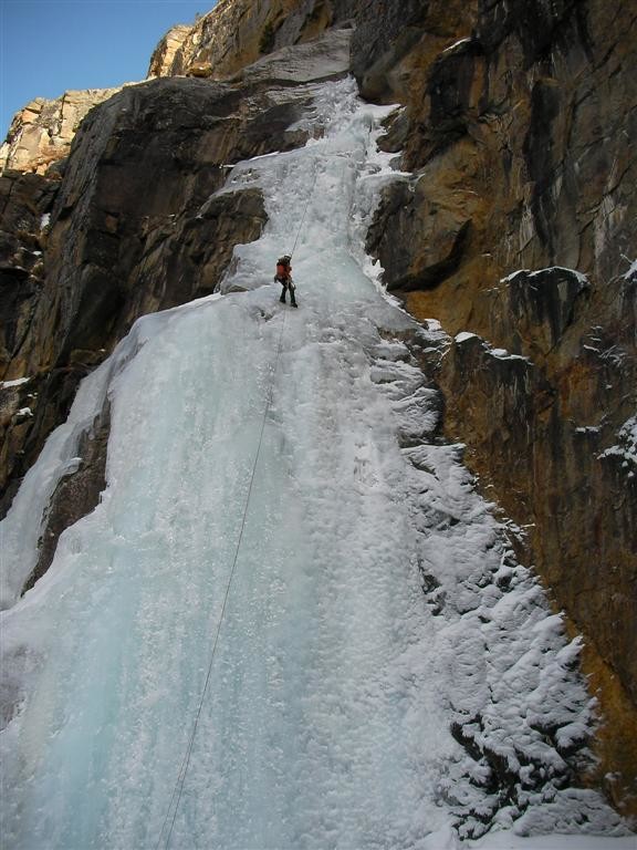 Cascade de Patri, sortie de gauche, Cogne.