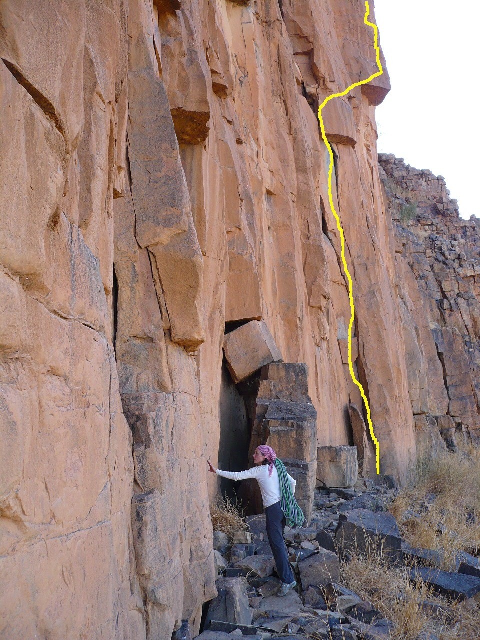 Dans le secteur "black Mamba", "lunar eclipse" et " le cri" (en jaune sur la photo)