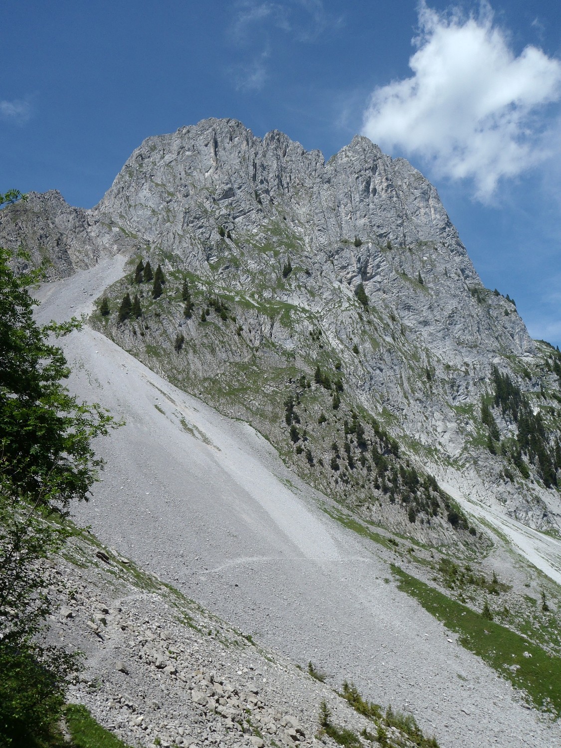 au sommet