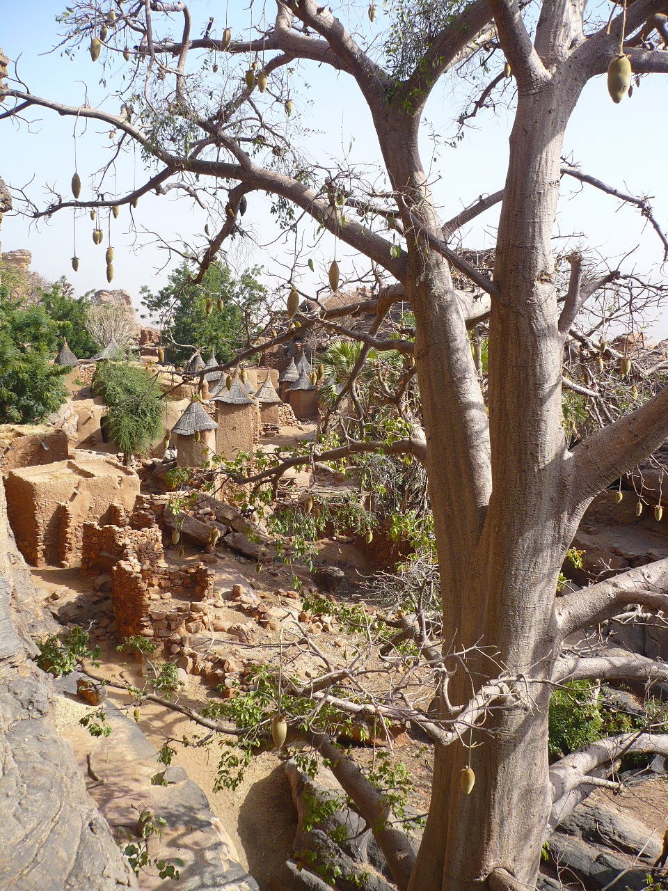 village perché et baobabs vers Arou