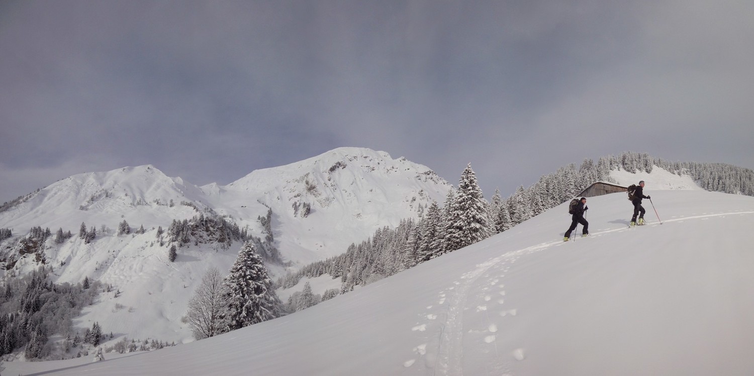 Chalet "Sur l'Arête", face au Mont de Grange