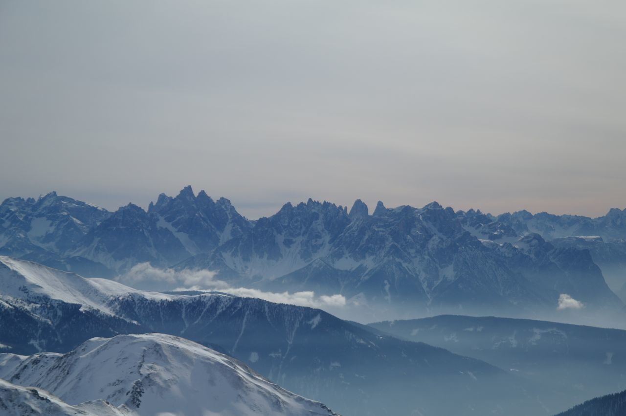 Le Dolomiti di Sesto dalla vetta