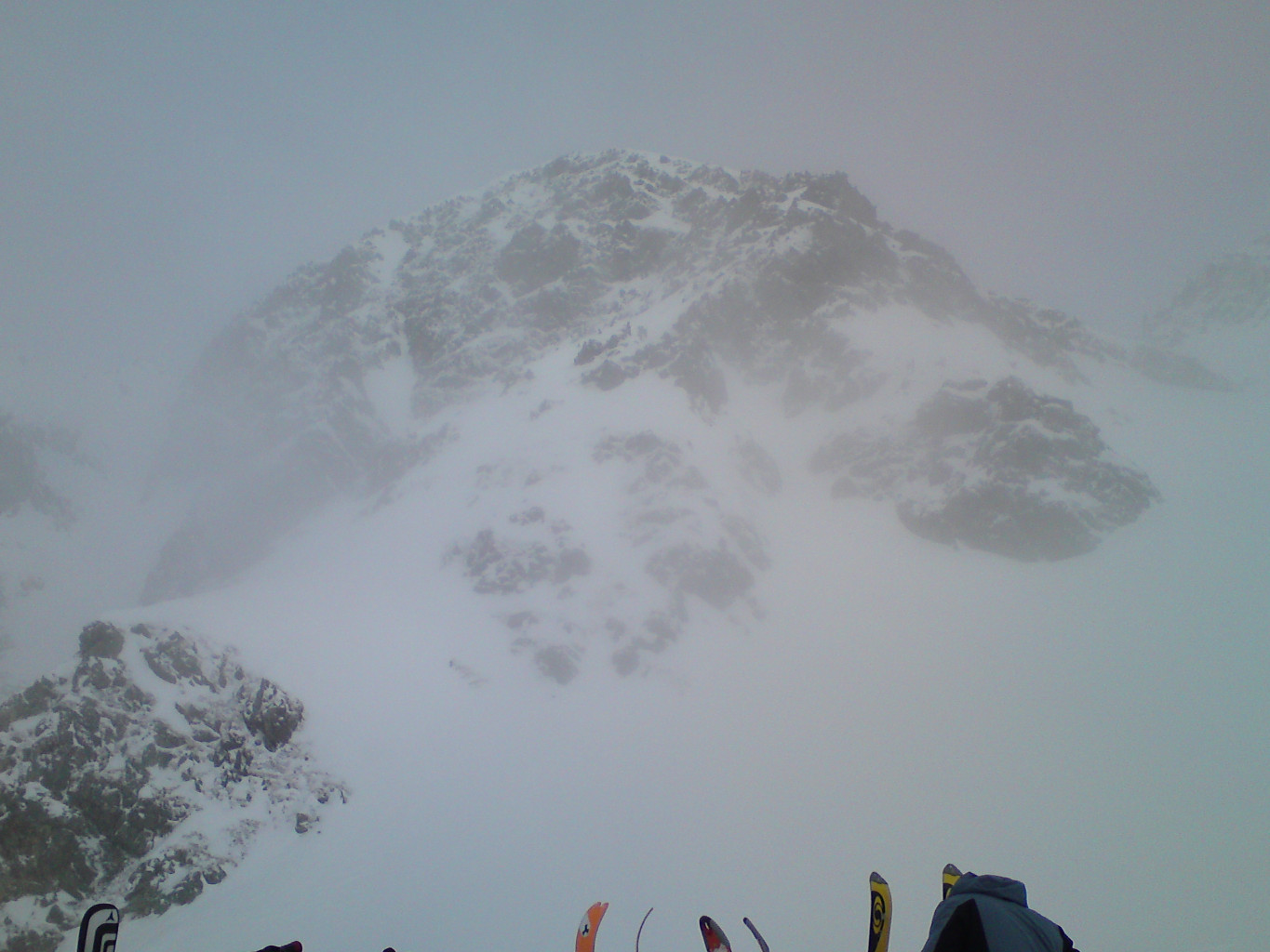 Arrêt à 2300m