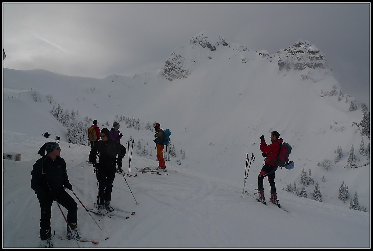 Pause au chalet de Tremetta