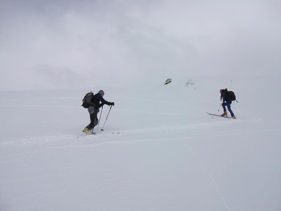 Montée au petit Arc