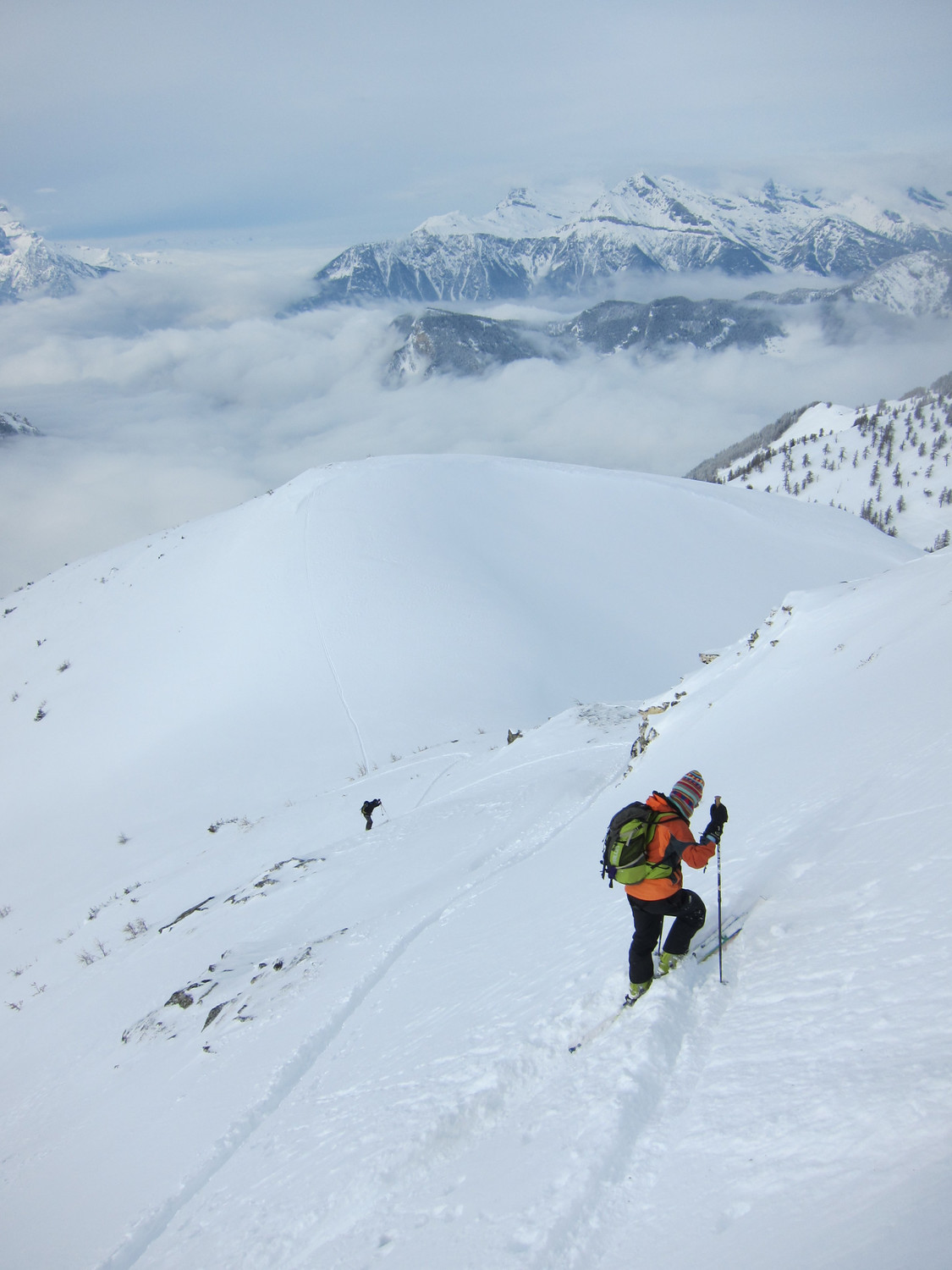 Crête NW du Six Blanc