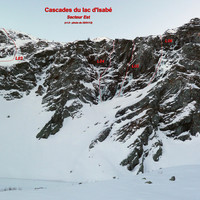Cascades du lac d'Isabé - Secteur Est