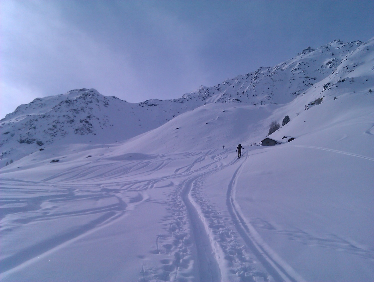 Juste en dessous de l'alpage de d'Orchèra, alt 2098m