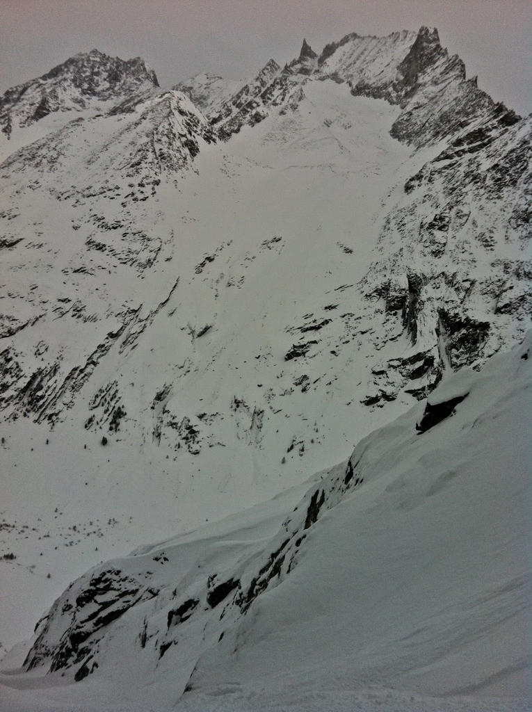 Serre de Vuibé, janvier 2012, vers 2900