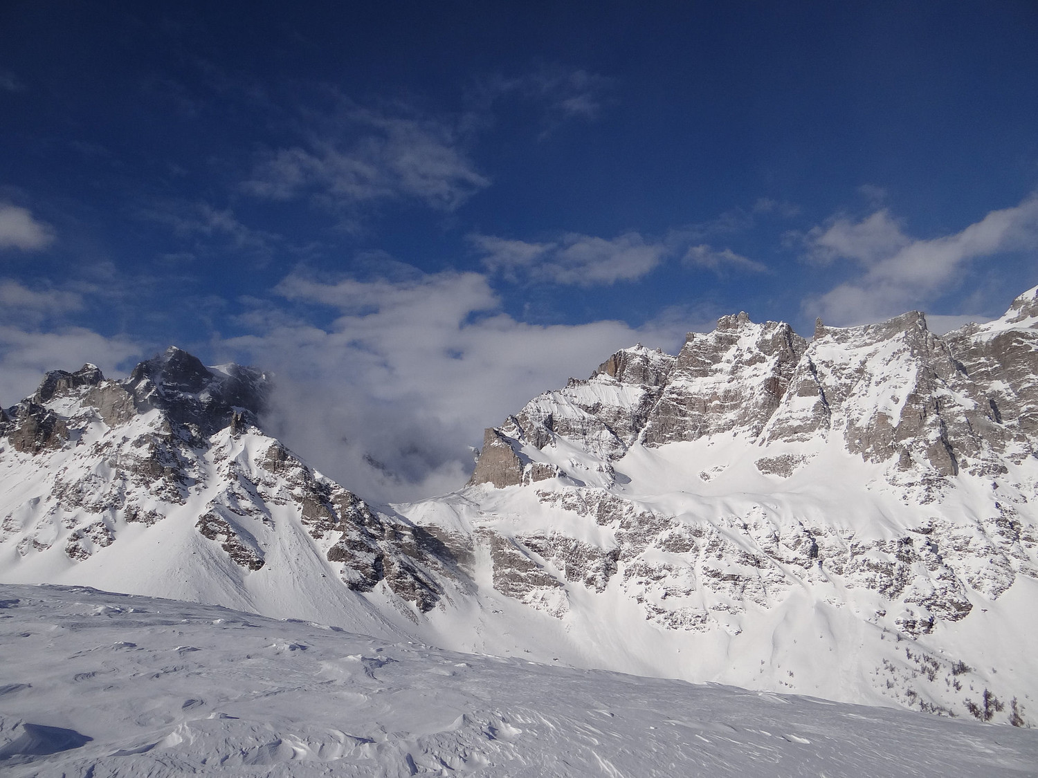 Du côté du passo di Cornera