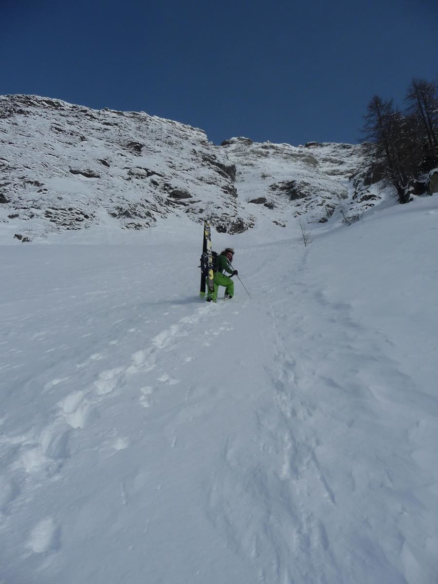 ....matteo in cima al conoide....