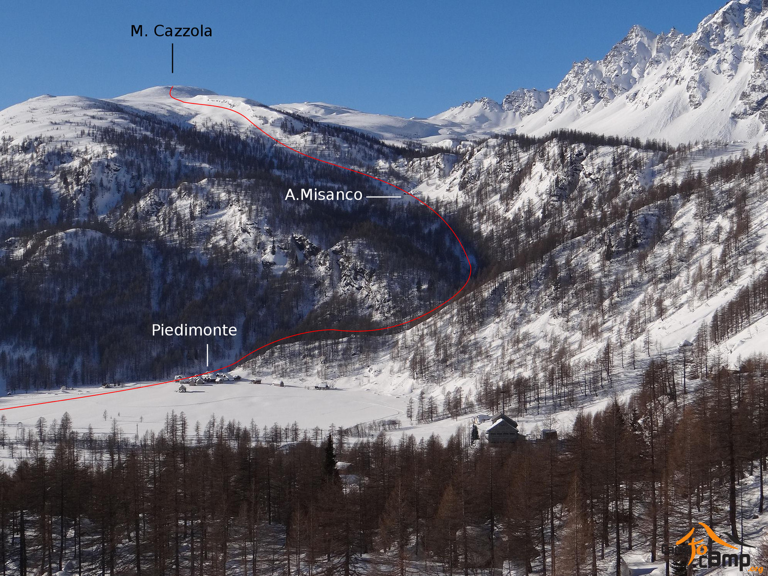 M.Cazzola depuis Alpe Dèvero